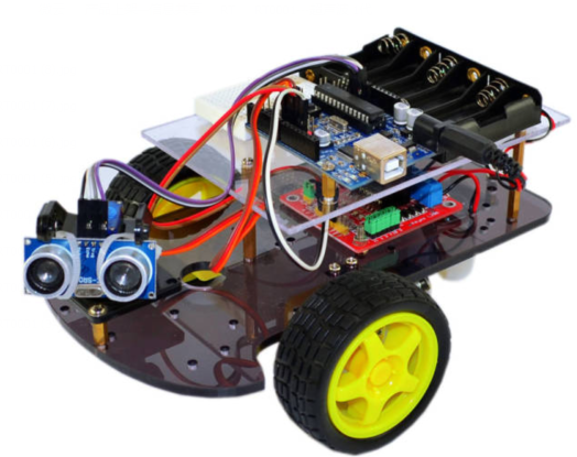 Ultrasonic smart car